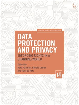 cover image of Data Protection and Privacy, Volume 14